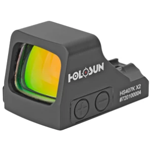 Holosun HS407K-X2 6 MOA red dot reflex sight, black anodized