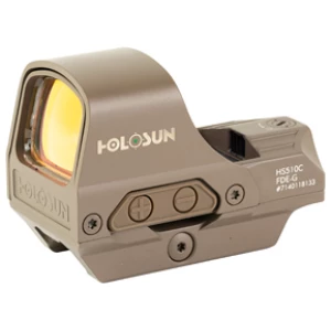 Holosun HE510C-GR-FDE open reflex sight flat dark earth 2 MOA green dot
