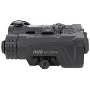 Holosun IRIS 3 green and VCSEL IR laser illuminator in black 7075 aluminum housing