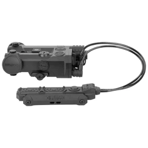 Holosun IRIS 4 black weapon light with green visible laser, VCSEL IR illuminator, and white light