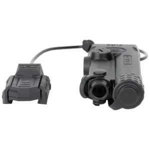 Holosun IRIS 1 red laser with remote cable mounted on Picatinny rail