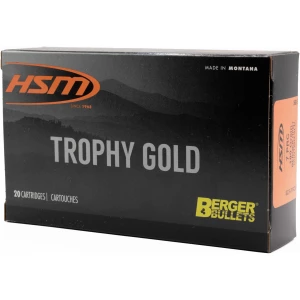 HSM 7MM PRC 180gr Berger VLD 20rd box ammunition