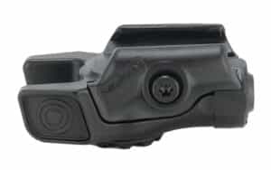Holosun RMLt-RD rail-mounted red laser sight in black with titanium housing