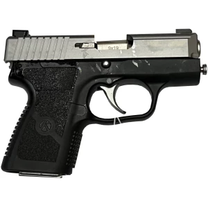 Kahr PM9 9mm compact pistol, 3.1 barrel, black polymer frame, matte stainless slide