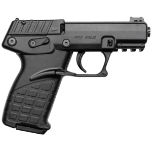 Kel-Tec P17 .22 LR pistol black threaded barrel fiber optic front sight