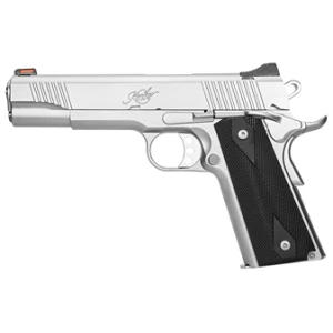 Kimber Stainless II .45 ACP 5 inch stainless pistol with black synthetic grips