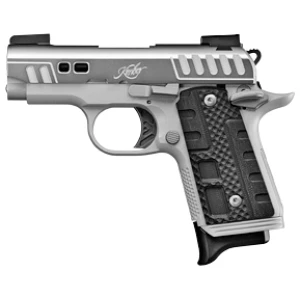 Kimber Micro 9 Rapide Black Ice 9mm pistol with 3.15-inch barrel and black G10 grips