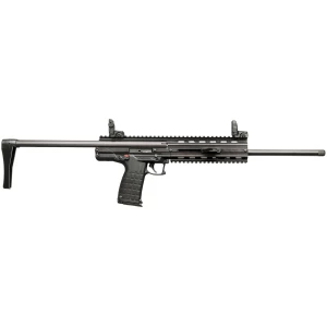 Kel-Tec CMR-30 .22 WMR carbine in black with collapsible stock and Magpul sights