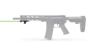 Viridian HS1 Hand Stop with Integrated Laser, Black, Picatinny Adapter