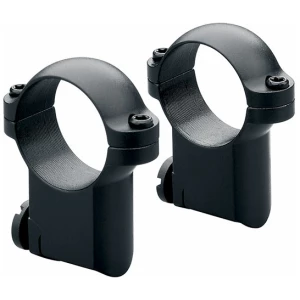 Leupold RM Ruger M77 1-inch Medium Matte ring set, black finish