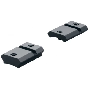 Leupold QRW 2-piece cross-slot base set matte black for Weatherby Mark V receiver