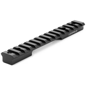 Leupold BackCountry one-piece cross-slot Picatinny/Weaver rail for Nosler M48 LA in matte finish