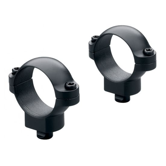 Leupold Quick Release scope rings 1 inch high gloss black