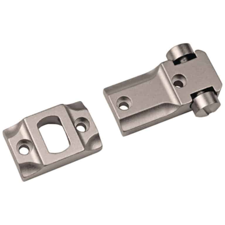 Leupold two-piece standard scope base for A-Bolt, silver finish