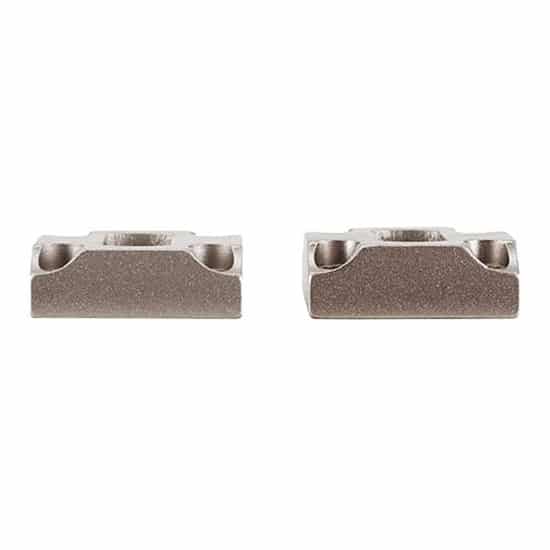 Leupold 2-piece dual dovetail scope base for Browning X-Bolt in silver