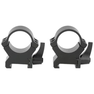 Leupold QRW2 1-inch high quick-release scope rings, matte black, steel