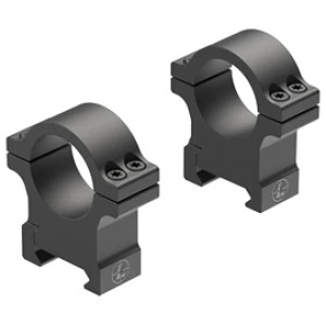 Leupold Open Range Cross-Slot 1 inch High Matte Black scope rings