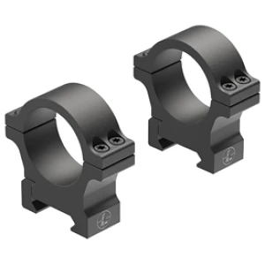 Leupold Open Range Cross-Slot 30mm Medium Matte Black scope rings