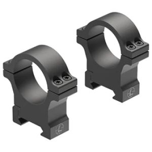 Leupold Open Range Cross-Slot 30mm High Matte scope rings in matte black