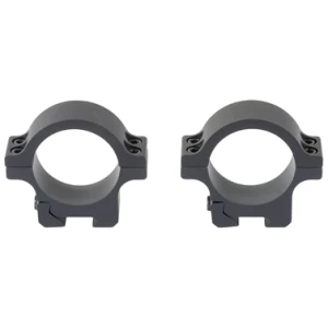 Leupold Open Range Rimfire 30mm medium black aluminum scope rings