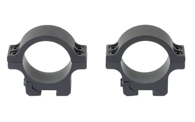 Leupold Open Range Rimfire 30mm medium black aluminum scope rings