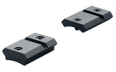 Leupold QRW 2-piece matte black cross-slot scope base for Remington 700