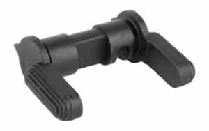 Luth-AR AR-15 ambidextrous safety selector in black with manganese phosphate finish