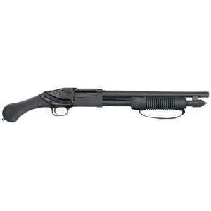 Mossberg 590 Shockwave Laser Saddle 20 Gauge with 14.375 in barrel and raptor bird's-head grip