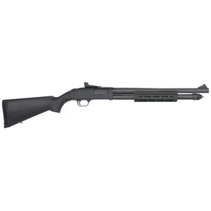 Mossberg 590A1 12ga 18.5in Parkerized shotgun with M-LOK forend and ghost ring sights