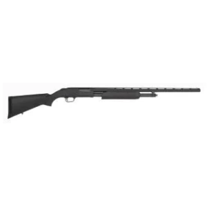 Mossberg 500 20 Gauge 26-inch Vent Rib pump shotgun with black synthetic stock