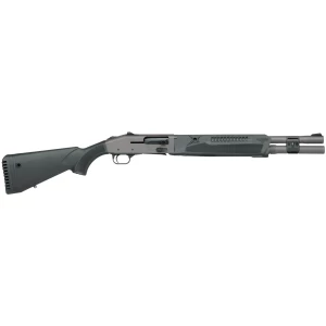 Mossberg 940 Pro Tactical 12ga 18.5in Tungsten Gray shotgun, optic-ready receiver, Ghost Ring sights