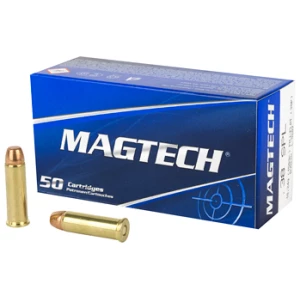 Magtech .38 Special 158gr 50rd box handgun ammunition