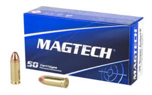 Magtech 38 Super +P 130 gr FMJ ammunition 50-round box