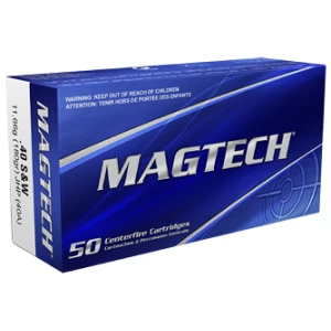 Magtech 40 S&W 180 gr Jacketed Hollow Point 50-round box