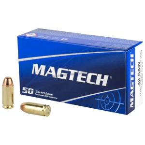 Magtech 40 S&W 180 grain FMJ flat nose ammunition 50-round box