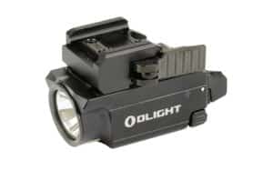 Olight Baldr RL Mini weapon light with red laser, 600 lumens, black