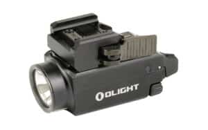 Olight Baldr S rail-mount light with green laser, black finish