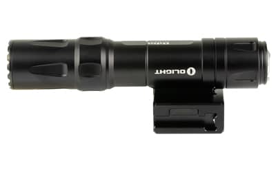 Olight ODIN rechargeable weapon light 2000 lumens black mounted view