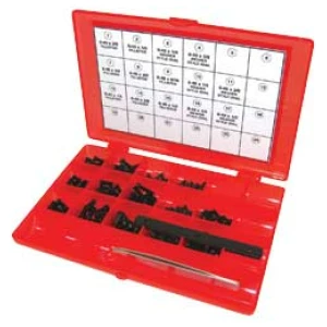 Master Gunsmith hex head screw kit plastic case with assorted 3/32-inch screws and tools