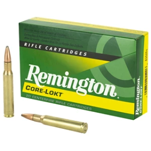 Remington Core-Lokt .30-06 Springfield 165 gr Pointed Soft Point 20 rd box