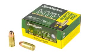 Remington HTP 9mm Luger 115gr JHP 20-round box product image