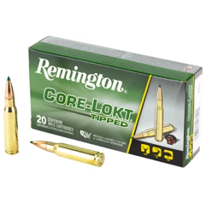 Remington Core-Lokt Tipped .308 Win 150 gr 20rd box and cartridges