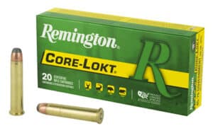 Remington Core-Lokt .45-70 Government 405gr Jacketed Soft Point ammunition 20-round box