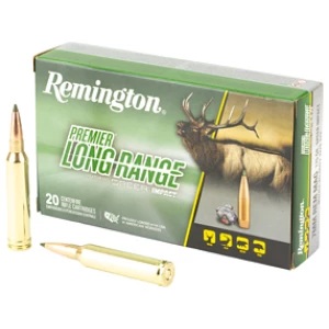 Box of Remington Premier Long Range 7mm Rem Mag 175gr Speer Impact 20 rounds