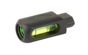 Reptilia AUS offset bubble level in black anodized finish
