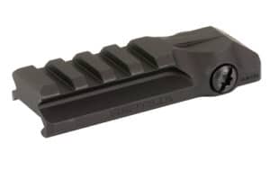 Reptilia RMU magnifier mount 0.39 in black 7075-T6 aluminum Picatinny