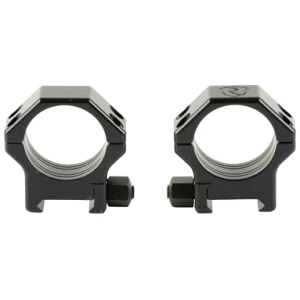 Riton Contessa 30mm steel Picatinny scope rings, black finish, 8mm height
