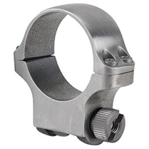 Ruger 30mm high scope ring Hawkeye matte stainless single ring