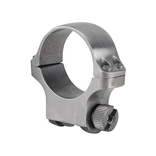 Ruger 30mm high scope ring Hawkeye matte stainless single ring