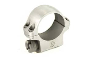 Ruger 3K stainless low scope ring for 1-inch tube
